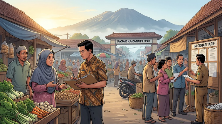 Lapak Mahal, Usaha Makin Berat: Mengapa Tata Kelola Pasar Karangploso Perlu Transparan?