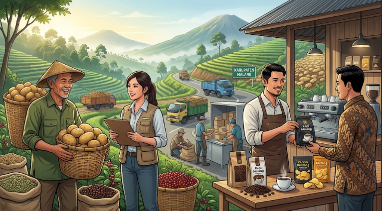 Anggaran Rp4,72 Triliun Kabupaten Malang, Bisakah Kopi hingga Kentang Naik Kelas?